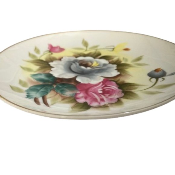 Vintage Salad/Dessert Plate Kashmir Rose by Shafford 9713 - Picture 3 of 5